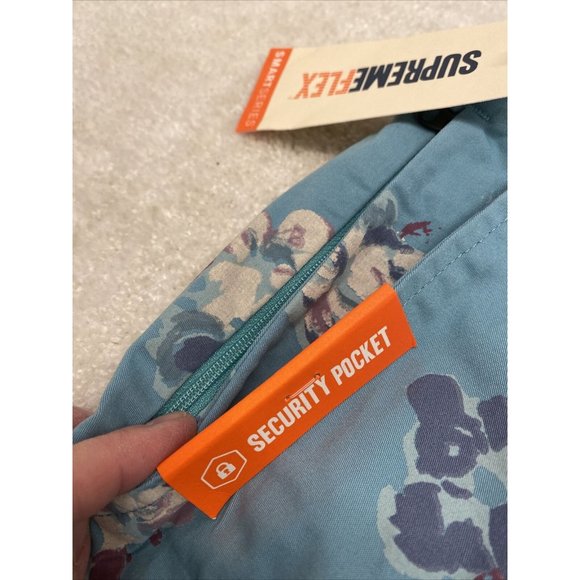 Dockers Men's Ultimate Supreme Flex Shorts NWT Size 28 Waist Blue Floral Pattern - Picture 6 of 7